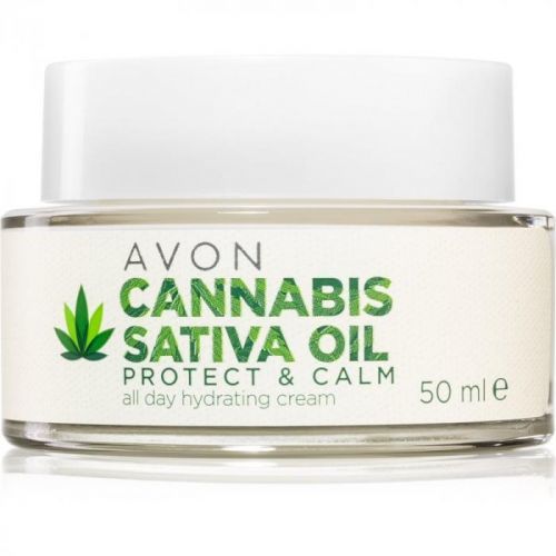 Avon Cannabis Sativa Oil Moisturising Cream With Hemp Oil 50 ml