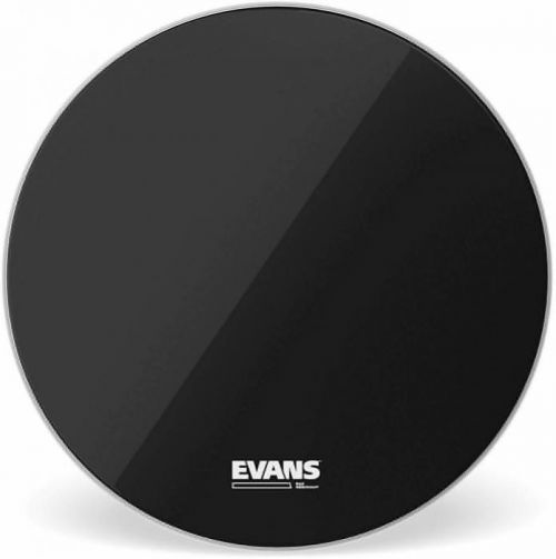 Evans 16'' Smooth Black Bass Drumhead