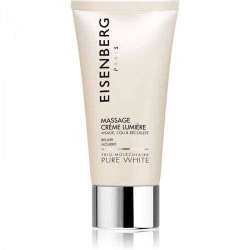 Eisenberg Pure White Massage Crème Lumière Massage Facial Cream for Radiance and Hydration 75 ml