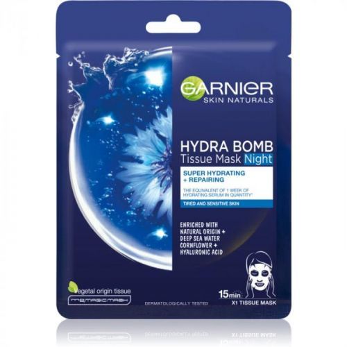 Garnier Skin Naturals Hydra Bomb nourishing face sheet mask Night 28 g
