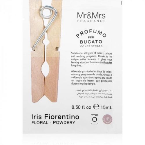 Mr & Mrs Fragrance Laundry Iris Fiorentino concentrated fragrance for washing machines 15 ml