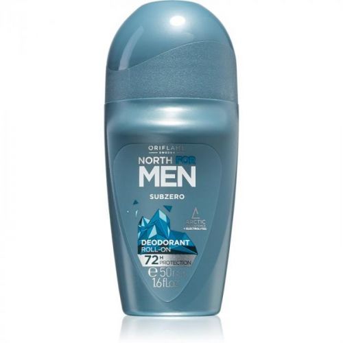 Oriflame North for Men Roll - On Deodorant Antiperspirant for Men 50 ml