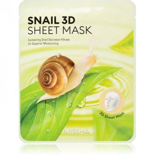 Missha Snail Refreshing and Purifying Sheet Mask with Snail Extract 23 g