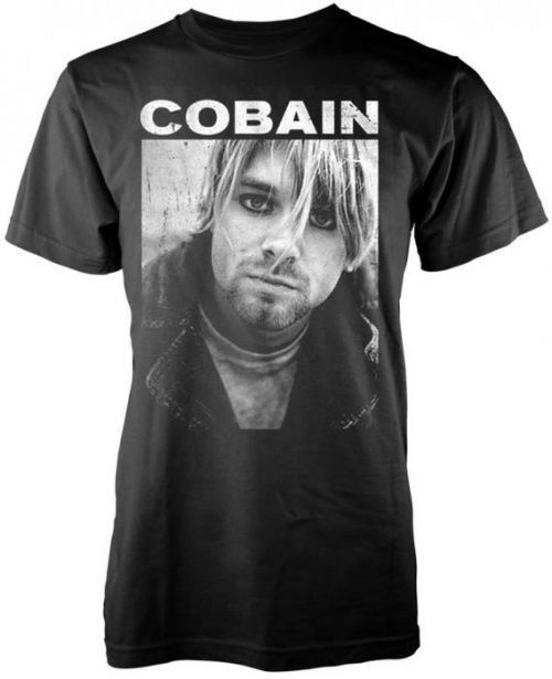 Kurt Cobain Kurt B/W Photo T-Shirt L