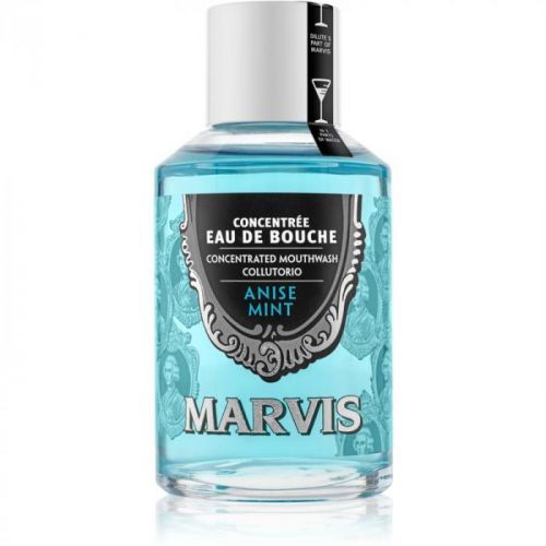 Marvis Anise Mint Concentrated Mouthwash For Fresh Breath 120 ml