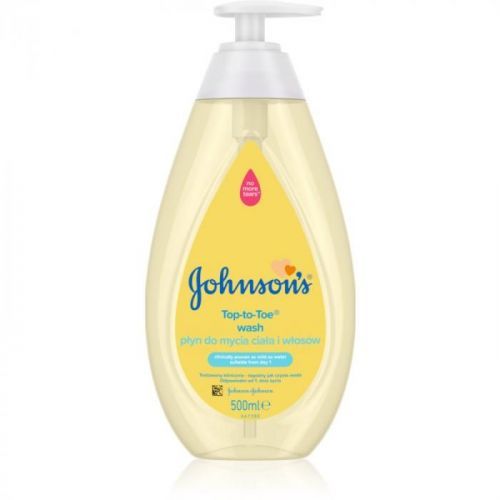 Johnsons's® Top-to-Toe Washing Gel for Body and Hair for Children from Birth 500 ml