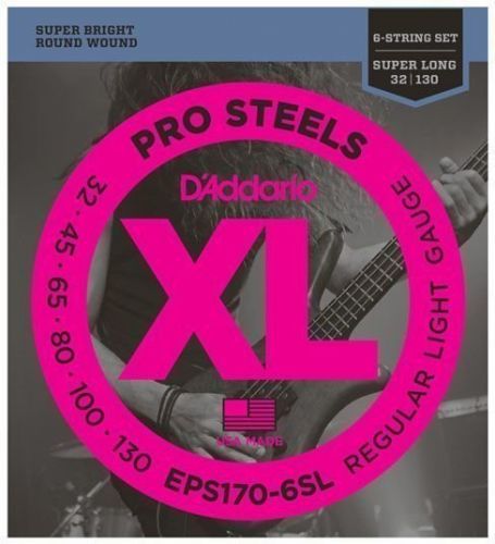 D'Addario EPS 170-6 Pro Steels Regular Light