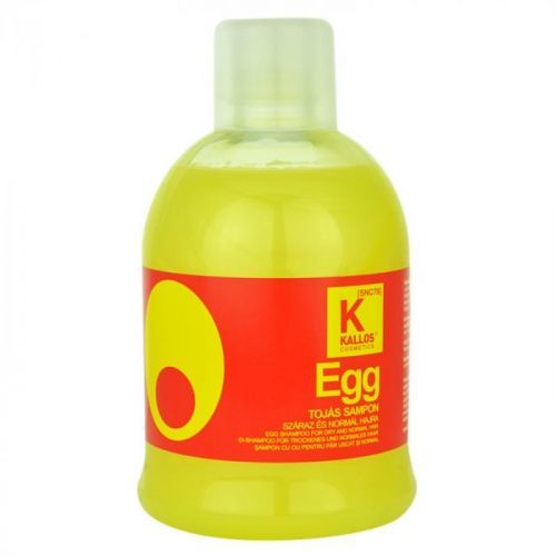 Kallos Egg Nourishing Shampoo For Dry And Normal Hair 1000 ml