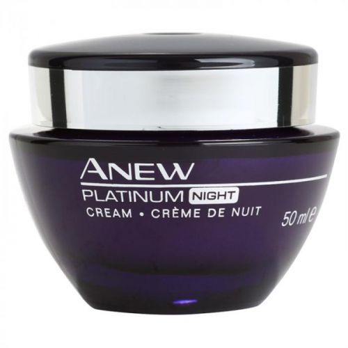 Avon Anew Platinum Night Cream To Treat Deep Wrinkles 50 ml