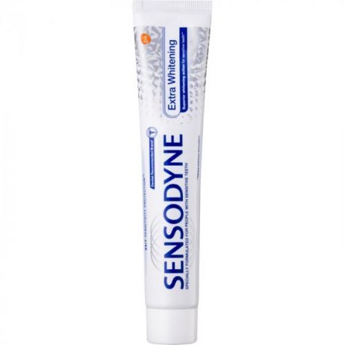 Sensodyne Extra Whitening Whitening Toothpaste with Fluoride For Sensitive Teeth 75 ml