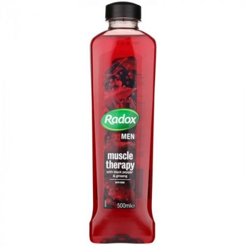 Radox Men Muscle Therapy Bath Foam Black Pepper & Ginseng 500 ml