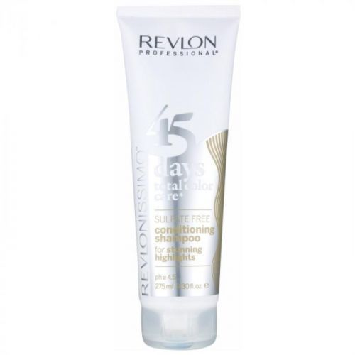 Revlon Professional Revlonissimo Color Care 2-in1 Shampoo and Conditioner for Highlighted and White Hair sulfate-free 275 ml
