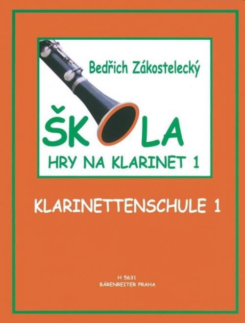 Bedřich Zakostelecký Škola hry na klarinet 1