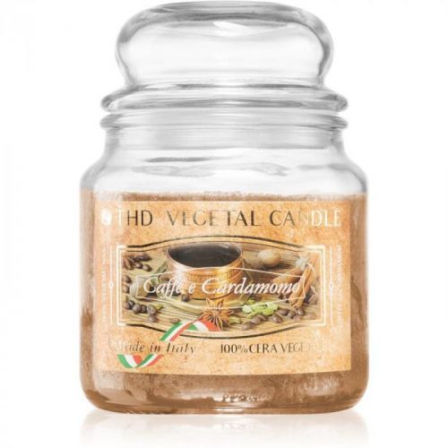 THD Vegetal Caffe' e Cardamomo scented candle 400 g