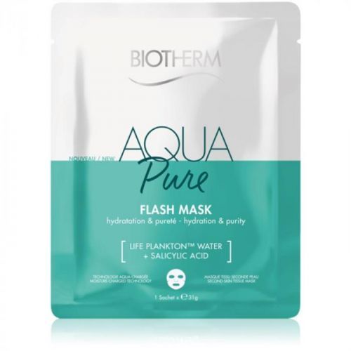 Biotherm Aqua Pure Super Concentrate Sheet Mask with Moisturizing Effect 35 g