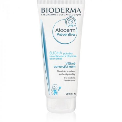 Bioderma Atoderm Préventive Nourishing Body Cream To Treat Dry Kids' Skin 200 ml