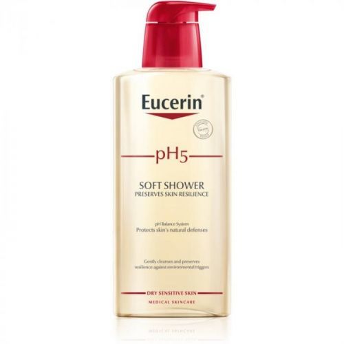 Eucerin pH5 Silky Shower Gel For Dry and Sensitive Skin 400 ml