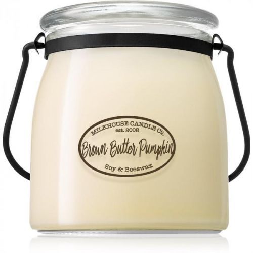 Milkhouse Candle Co. Creamery Brown Butter Pumpkin scented candle Butter Jar 454 g