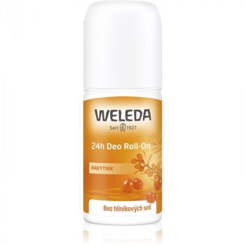 Weleda Sea Buckthorn Aluminium Salts Free Deodorant Roll-On With The 24 Hours Protection 50 ml