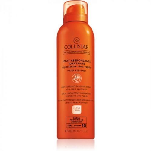 Collistar Special Perfect Tan Moisturizinig Tanning Spray Sun Spray SPF 10 200 ml