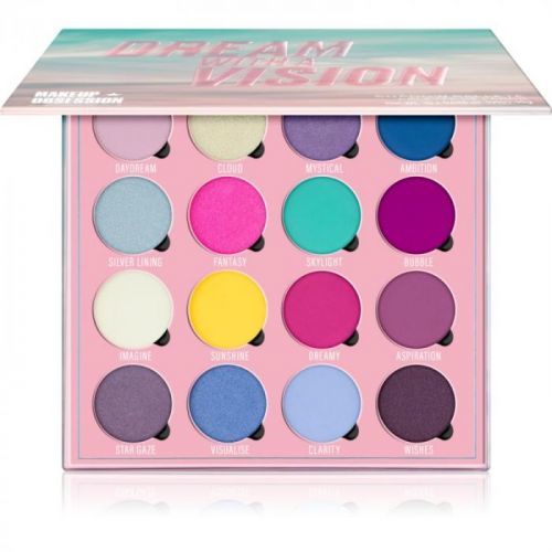 Makeup Obsession Dream With A Vision Eyeshadow Palette 16 x 1,30 g