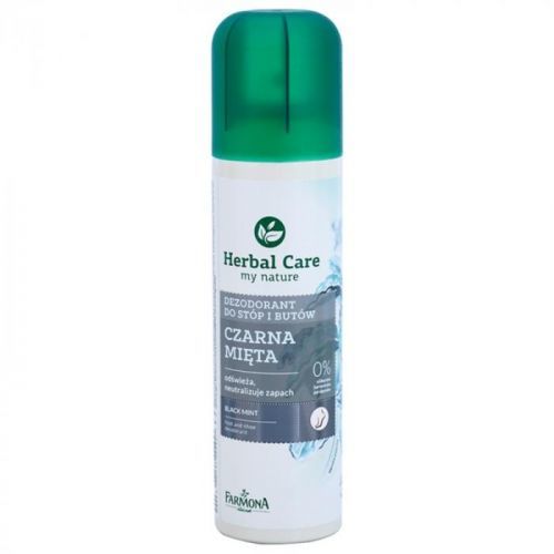 Farmona Herbal Care Black Mint Deodorant Spray For Legs And Shoe 150 ml