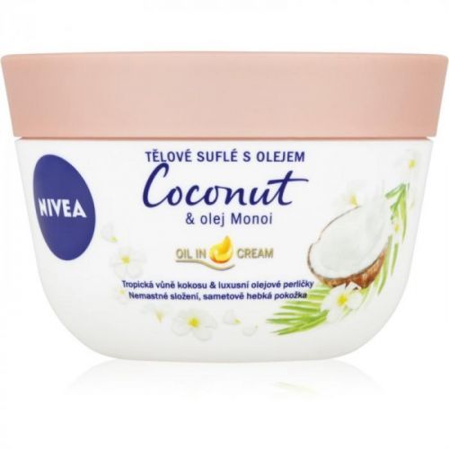 Nivea Coconut & Monoi Oil Body Souffle 200 ml