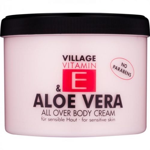 Village Vitamin E Aloe Vera Body Cream 500 ml