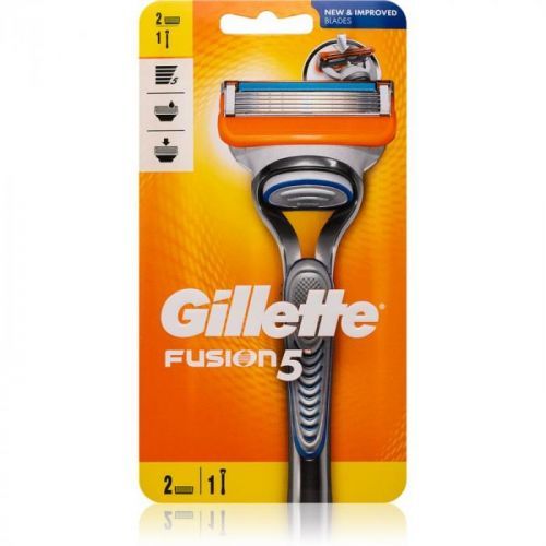 Gillette Fusion5 Shaver + Spare Blades 2 pcs
