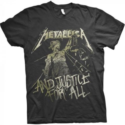 Metallica Unisex Tee Justice Vintage L