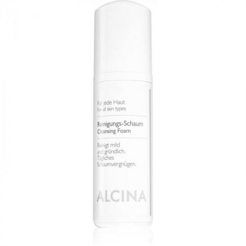 Alcina For All Skin Types Cleansing Foam With Panthenol 150 ml