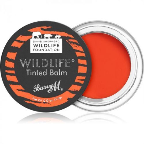 Barry M Wildlife Tinted Lip Balm Shade Untamed Red