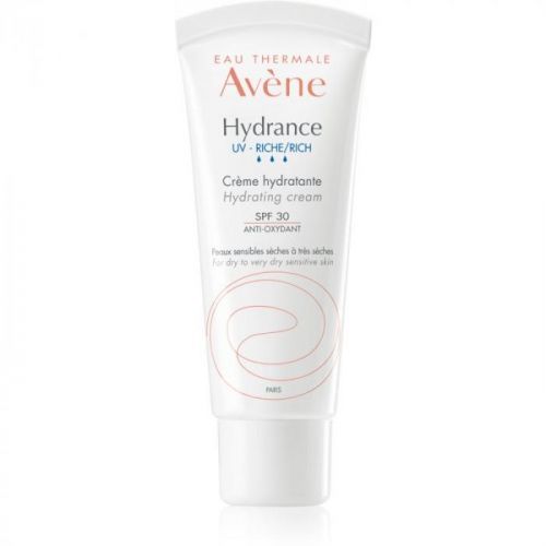 Avène Hydrance Moisturising Cream for Very Dry and Sensitive Skin SPF 30