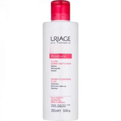 Uriage Roséliane Cleansing Fluid for Sensitive, Redness-Prone Skin 250 ml