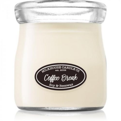 Milkhouse Candle Co. Creamery Coffee Break scented candle Cream Jar 142 g