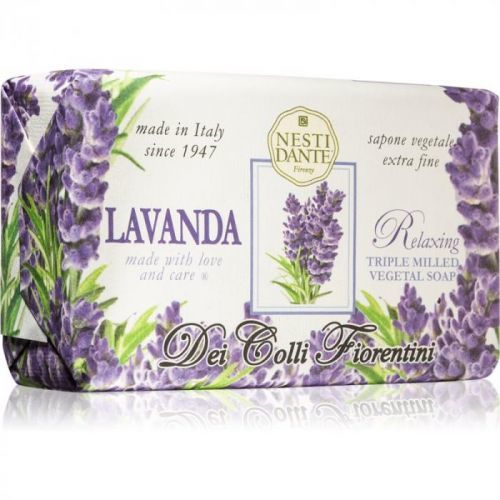 Nesti Dante Dei Colli Fiorentini Lavender Relaxing Natural Soap 250 g