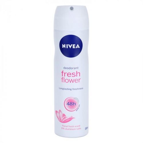 Nivea Fresh Flower Deodorant Spray 48H  150 ml