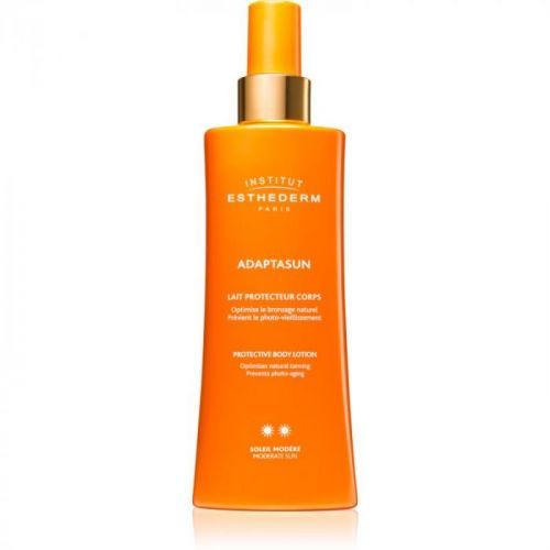 Institut Esthederm Adaptasun Protective Body Lotion Protective Sunscreen Lotion Medium Sun Protection 200 ml