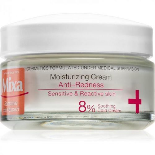 MIXA Anti-Redness Moisturising Cream for Sensitive, Redness-Prone Skin 50 ml