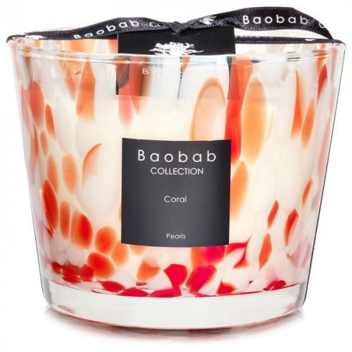 Baobab Coral Pearls scented candle 10 cm