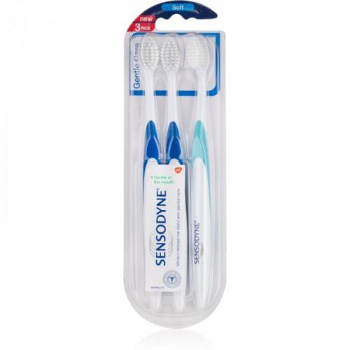Sensodyne Gentle Care Soft Toothbrushes 3 pc