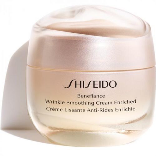 Shiseido Benefiance Wrinkle Smoothing Cream Enriched Anti-Wrinkle Day and Night Cream for Dry Skin 50 ml