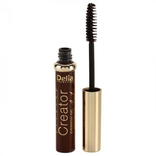 Delia Cosmetics Creator Eyebrow Gel 4 In 1 Shade Brown 7 ml