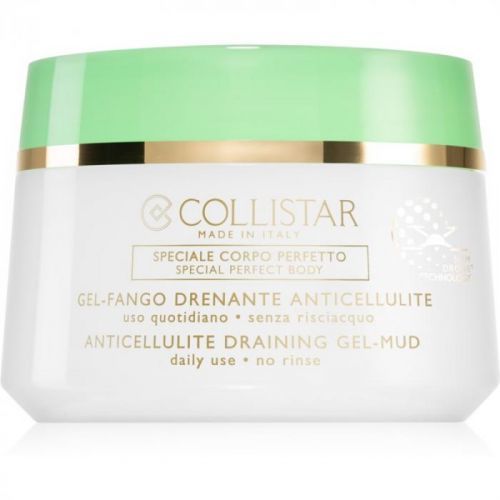 Collistar Special Perfect Body Anticellulite Draining Gel-Mud Slimming Body Gel to Treat Cellulite 400 ml