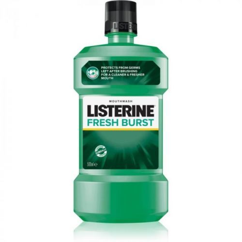 Listerine Fresh Burst Plaque Mouthwash 500 ml