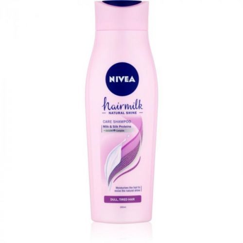 Nivea Hairmilk Natural Shine Nourishing Shampoo for Tired Hair Without Shine 250 ml