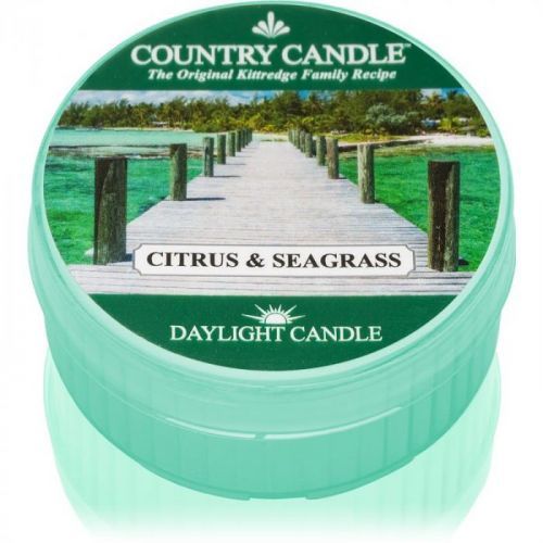 Country Candle Citrus & Seagrass tealight candle 42 g