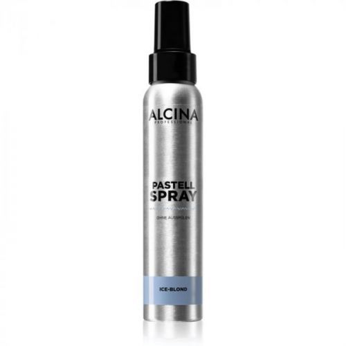 Alcina Pastell Spray Coloring Hairspray with Immediate Effect Shade Ice-Blond 100 ml