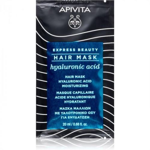 Apivita Express Beauty Hyaluronic Acid Hydrating Hair Mask 20 ml