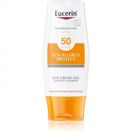 Eucerin Sun Allergy Protect Gel Cream Sunscreen for Sun Allergies SPF 50 150 ml